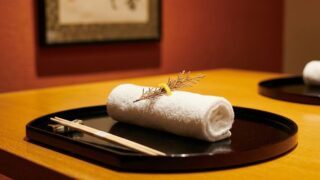 「日本料理おばな」にて「奈良の香り」を用いたおしぼりのおもてなしを開始